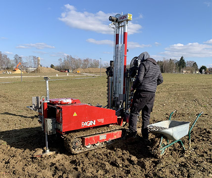 Pénétromètre dynamique DPM 63/150 en belgique votre spécialiste en essai de sol