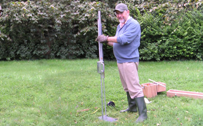 penetrometre manuel pour sondage de sol