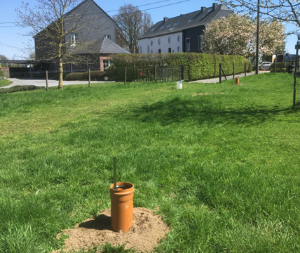 test de perméabilité du sol en belgique avec solor votre spécialiste en essai de sol